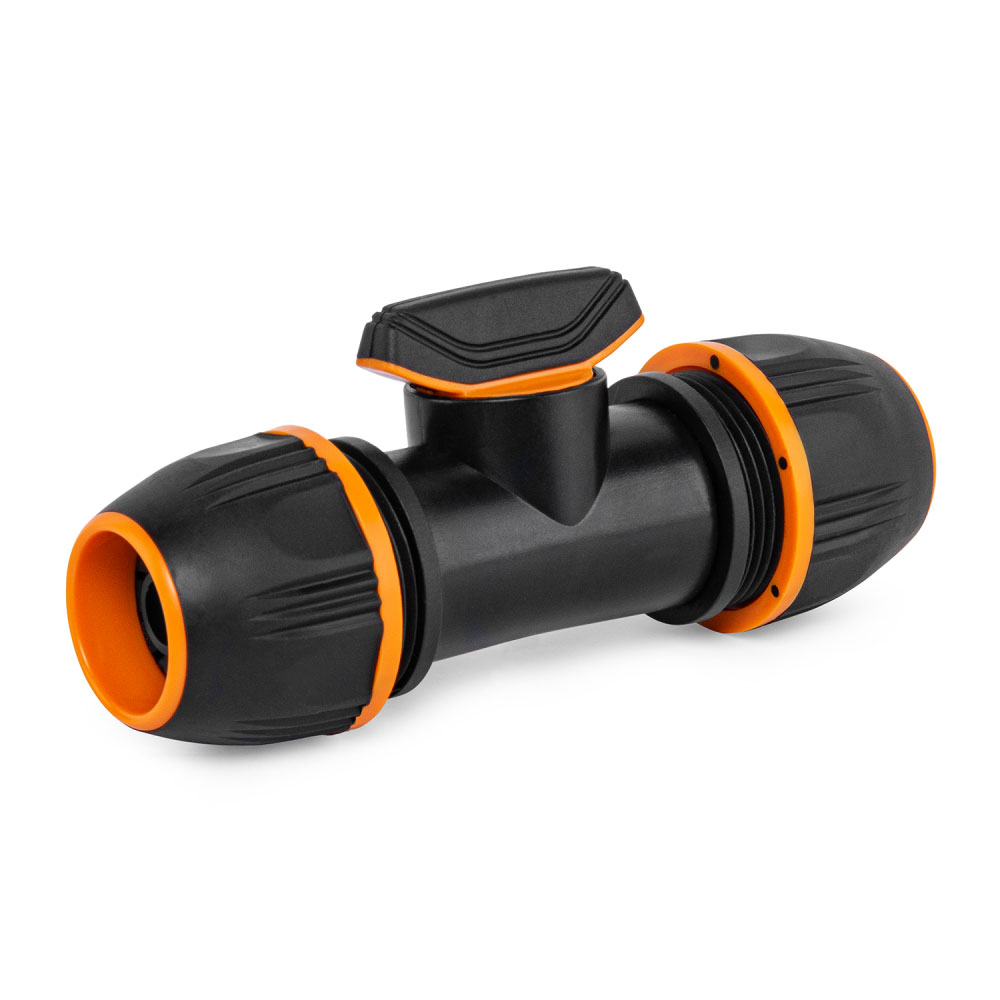 Універсальна муфта з краном 3/4", 5/8", 1/2", BLACK LINE, ECO-PWB2248 - фото 2