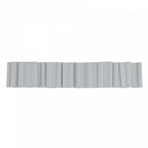 Кліпси для огороджувальних стрічок SOLID, світло-сірі, 4,75 см, 40 шт., TOBKS4740LGY - фото 2