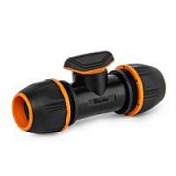 Купити універсальна муфта з краном 3/4", 5/8", 1/2", black line, eco-pwb2248 в Україні.