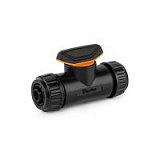 Купити кран з з'єднувачами для шланга 1/2", 5/8", black line, eco-pwb2243 в Україні.