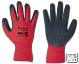 Купить рукавички захисні perfect grip red латекс, розмір 8, rwpgrd8