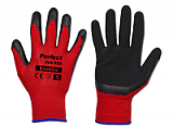 Купить рукавички захисні perfect soft red латекс, розмір 10, rwpsrd10