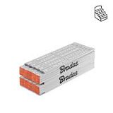 Лінійка розкладна, дерево, 2м, пружина, білий, DIY-MFW22WH/10BOX