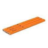 Олівець будівельний, HB 180мм, OCTAGON, 3 шт., помаранчевий, DIY-PC2OC18OR/3B