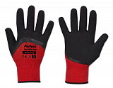 Купить рукавички захисні perfect soft red full латекс, розмір 8, rwpsrdf8