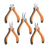 Набір плоскогубців MINI, 5 штук, нікельовані, HOME & GARAGE, DIY-PL20/2SET
