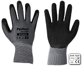 Купить перчатки защитные perfect grip gray латекс, размер 9, rwpggy9