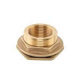 Купить втулка для бака рв 1/2" - рз 3/4" з гайкою та прокладкою 3/4", brass, br-p12034 в Украине.