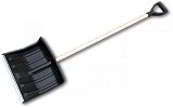Купить лопата для прибирання снігу 40 см з дерев'яним держаком, kt-cxbr40