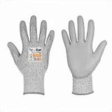 Купить перчатки с защитой от порезов, cut cover 3, полиуретан, размер 11, rwcc3pu11