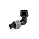 Коліно сполучне крапельна стрічка – різьба зовнішня 3/4", DSTA02-34L купити з доставкою