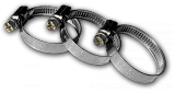 Хомут черв'ячний нержавіючий BRADAS 210-230мм, BSW2210-230/9