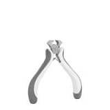 Кусачки MINI 105 мм, нікельовані, WHITE LINE, DIY-PLWL2020/4