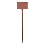 Купити табличка для рослин 33x9см, 10 штук, коричневий, tye3390br/10b в Україні.