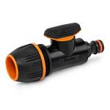 Купити кран на шланг 3/4", 5/8", 1/2" з ніпелем, eco-pwb2245 в Україні.