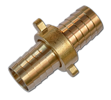 Штуцер-з'єднувач із трьох елементів під шланг 13 мм - 1/2", латунь, GKWZ1212