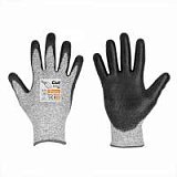 Купить перчатки с защитой от порезов, cut cover 5, полиуретан, размер 9, rwcc5pu9
