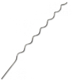 Купить спіраль для підтримки рослин із оцинкованої сталі 200см, tys06200 в Украине.