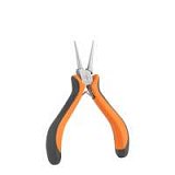 Круглі плоскогубці MINI 130 мм, нікельовані, HOME & GARAGE, DIY-PL2016/4