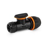 Купити універсальна муфта з краном 3/4", 5/8", 1/2", black line, eco-pwb2247 в Україні.