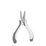 Плоскогубці MINI 125 мм, нікельовані, WHITE LINE, DIY-PLWL2017/4