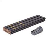 Набір будівельних олівців з точилкою HB 180mm OCTAGON, 6 шт. графіт, DIY-PC2OC18GH/S6B